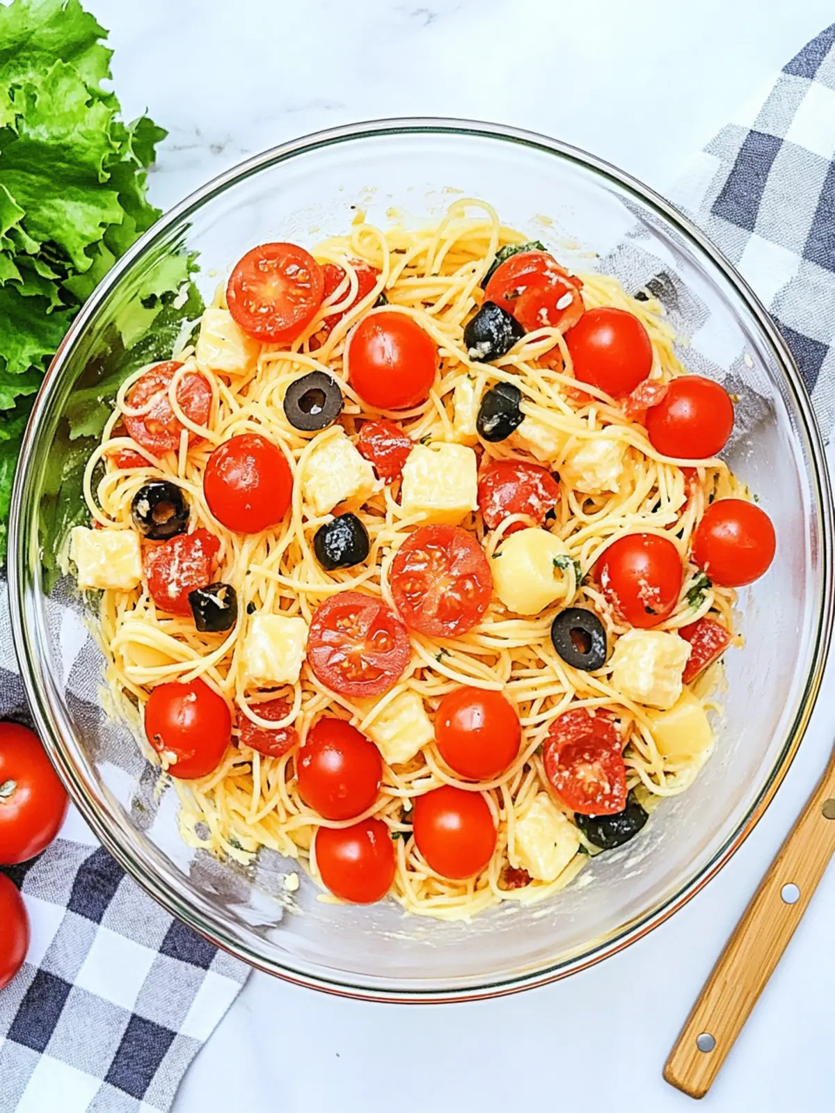 Classic Spaghetti Pasta Salad