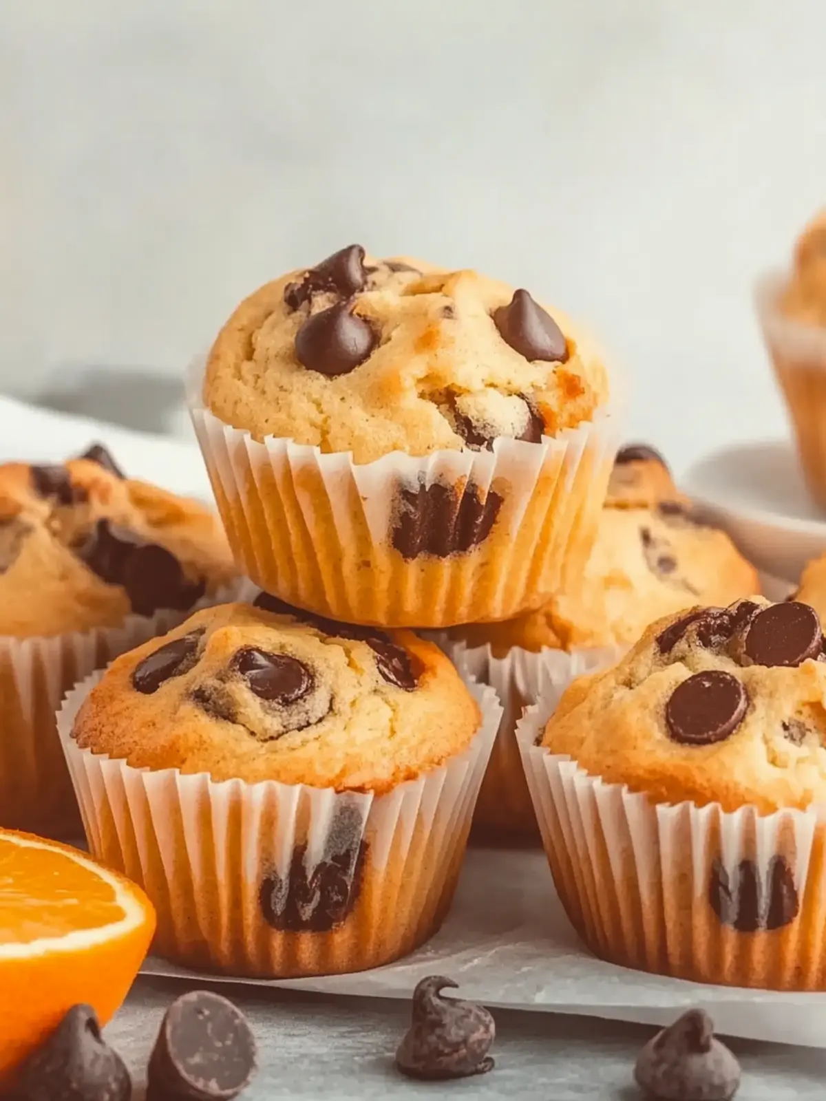 Orange Chocolate Chip Muffins