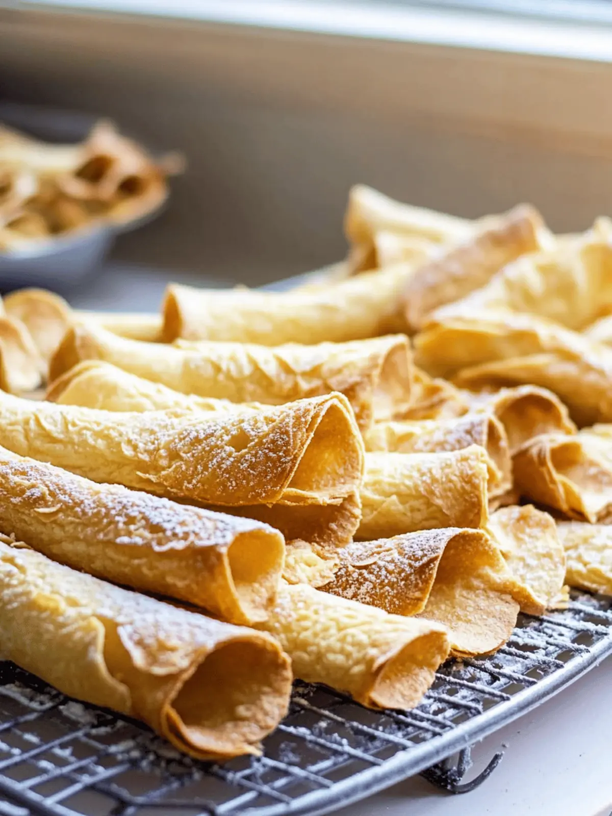 Norwegian Krumkake Cookies
