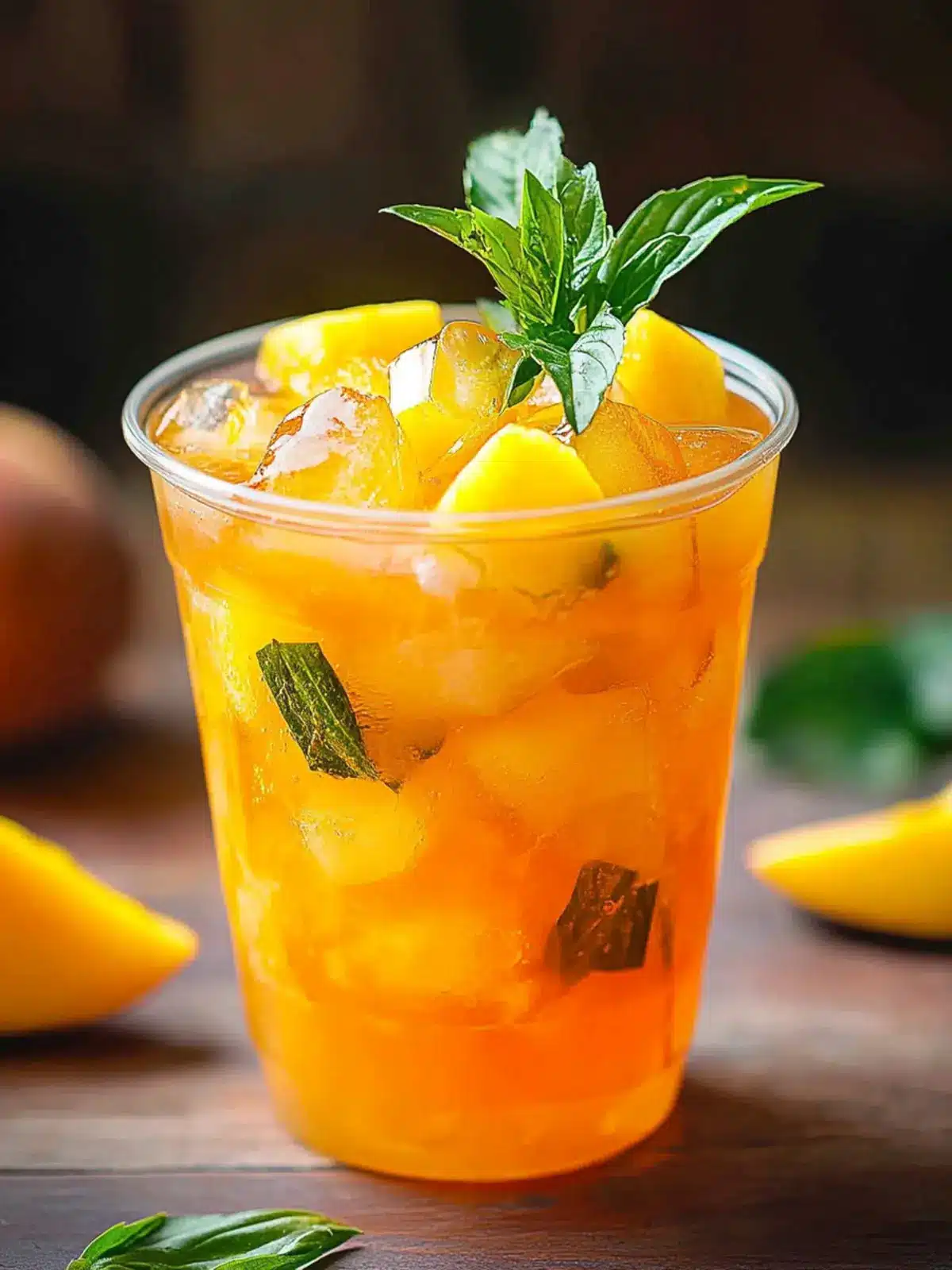 Savor Homemade Mango Iced Tea for a Tropical Escape 5 Homemade Mango Iced Tea