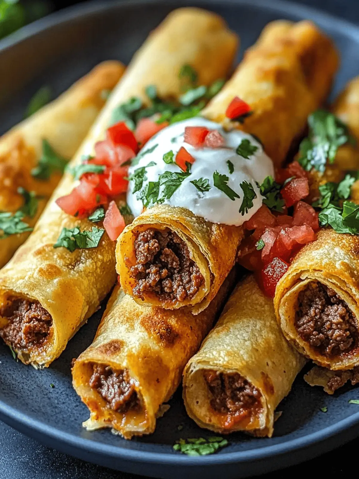 Crispy Beef Taquitos Rolls: Easy, Flavor-Packed Fun 3 Beef Taquitos Crispy Rolls