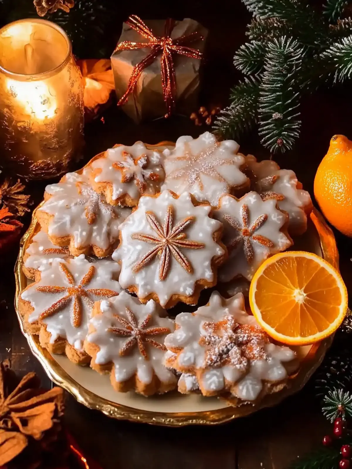 Orange Clove Christmas Cookies