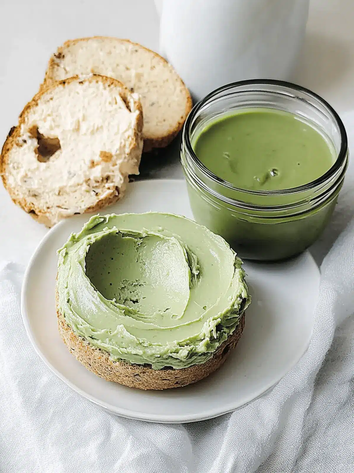 Matcha Cream Cheese Spread