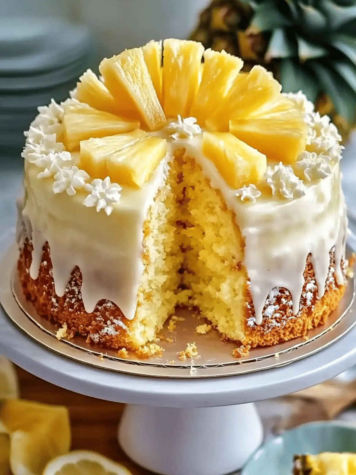 Pineapple Juice Cake