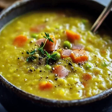 Nourishing Split Pea Soup for Cozy Nights at Home 10 Split Pea Soup