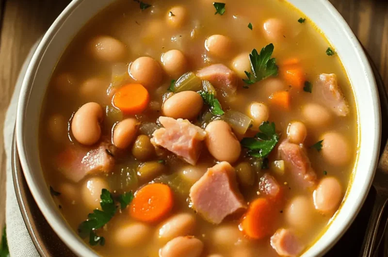 Quick Ham and Bean Soup