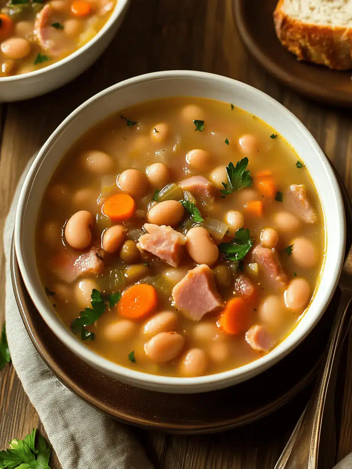 Quick Ham and Bean Soup: Your Cozy Weeknight Delight 5 Quick Ham and Bean Soup