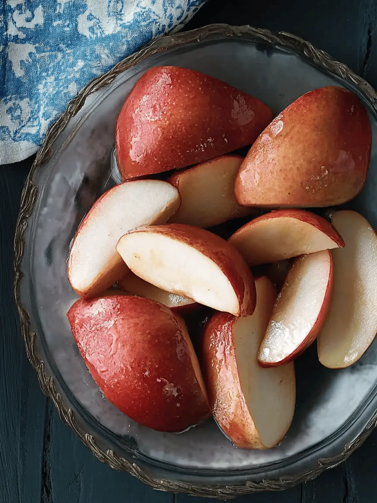 Deliciously Roasted Apples: A Sweet Cinnamon Delight 3 Roasted Apples