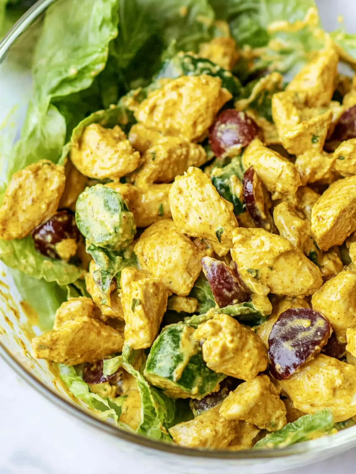 Delicious Curry Chicken Salad with Grapes for a Flavor Boost 5 Curry Chicken Salad