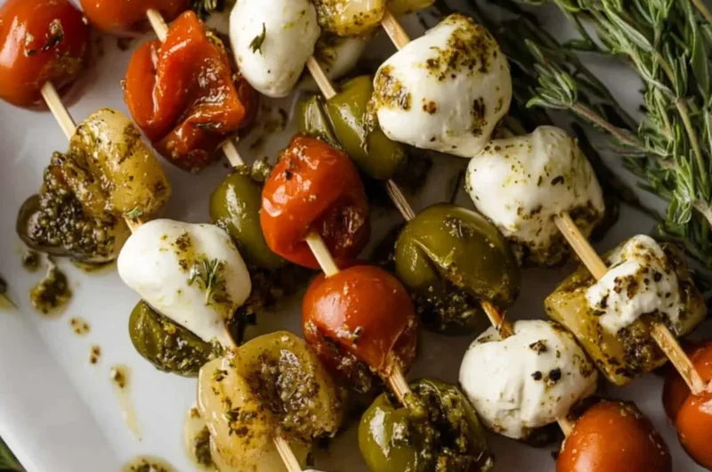 Mini Antipasto Skewers