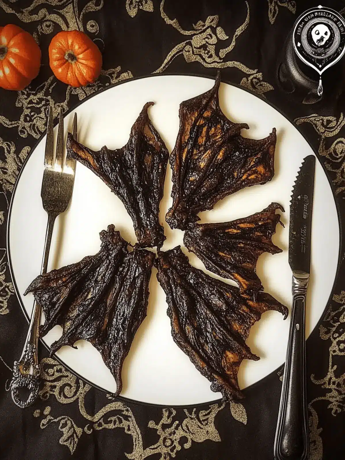 Crispy Deep Fried Savory Bat Wings for Your Spooky Party 5 DEEP FRIED SAVORY BAT WINGS