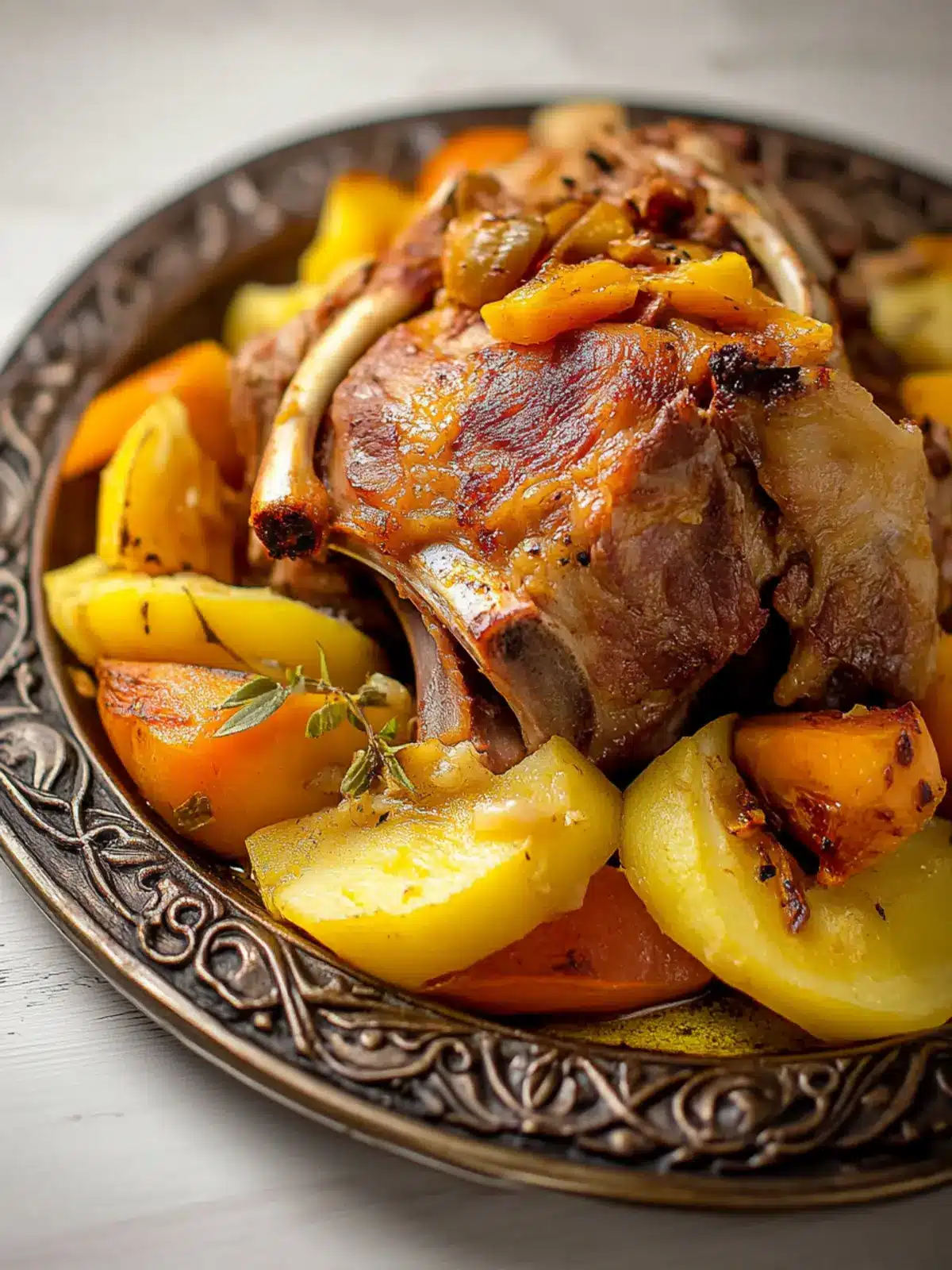 Veal Shank Roast (Teleća Koljenica)