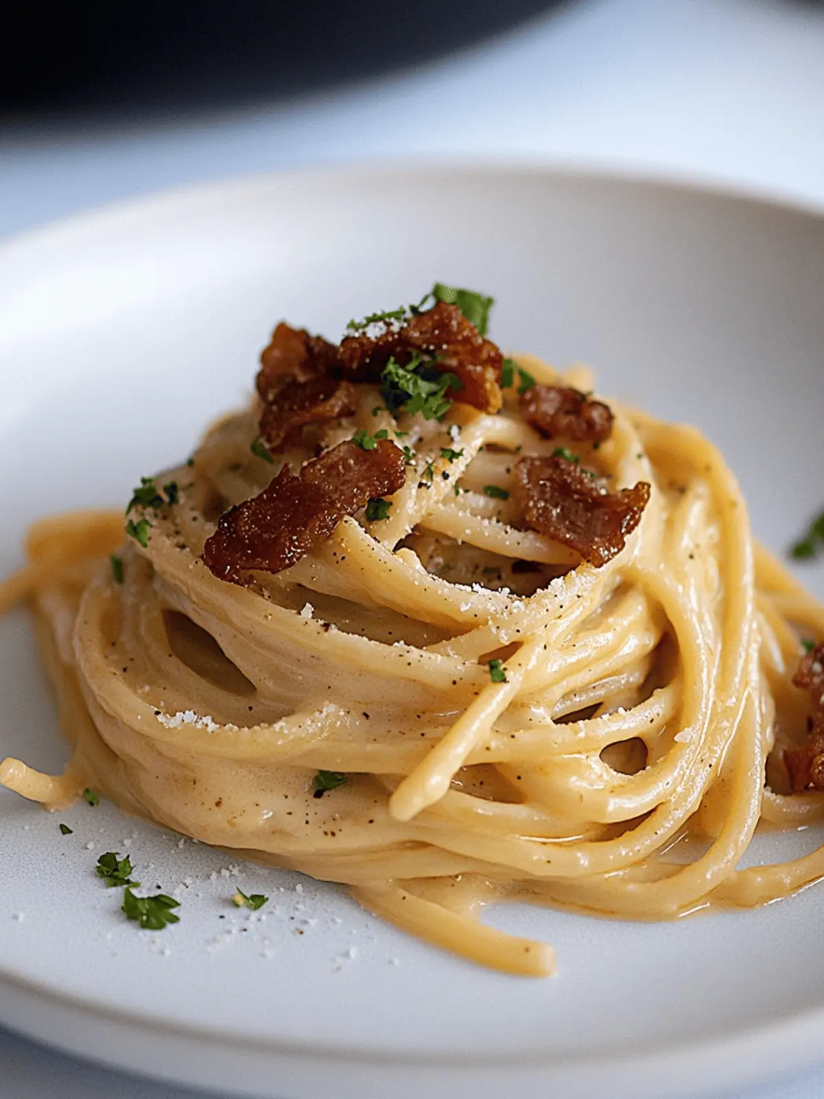Easy Miso Carbonara