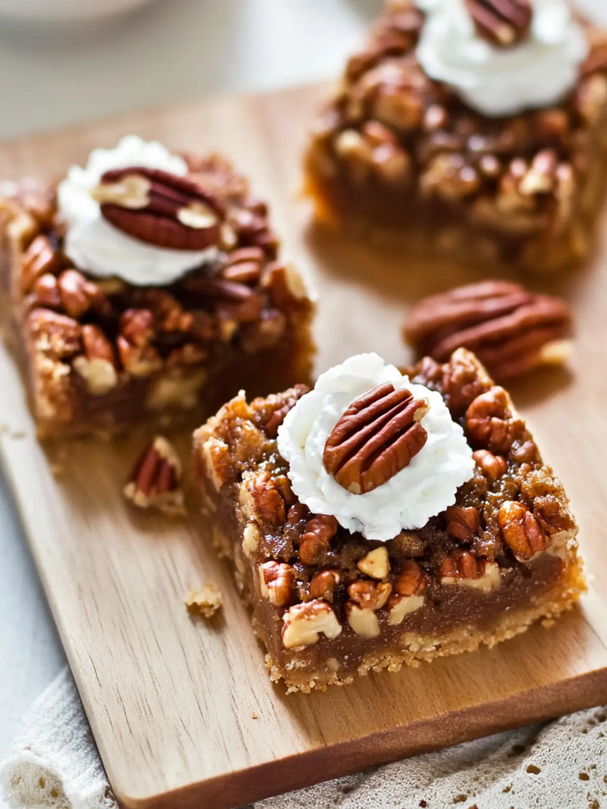 Irresistible Pecan Pie Bars: Gooey, Gluten-Free Delight 4 Pecan Pie Bars