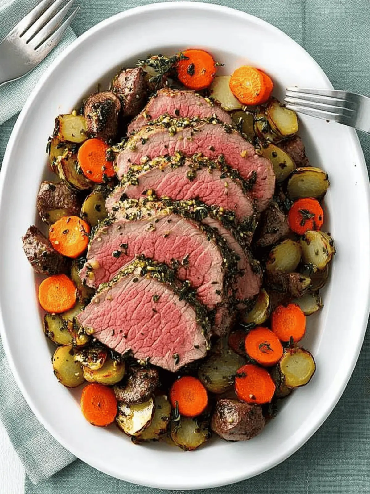 Garlic Herbed Beef Tenderloin: Elevate Your Dinner Game! 4 Garlic Herbed Beef Tenderloin