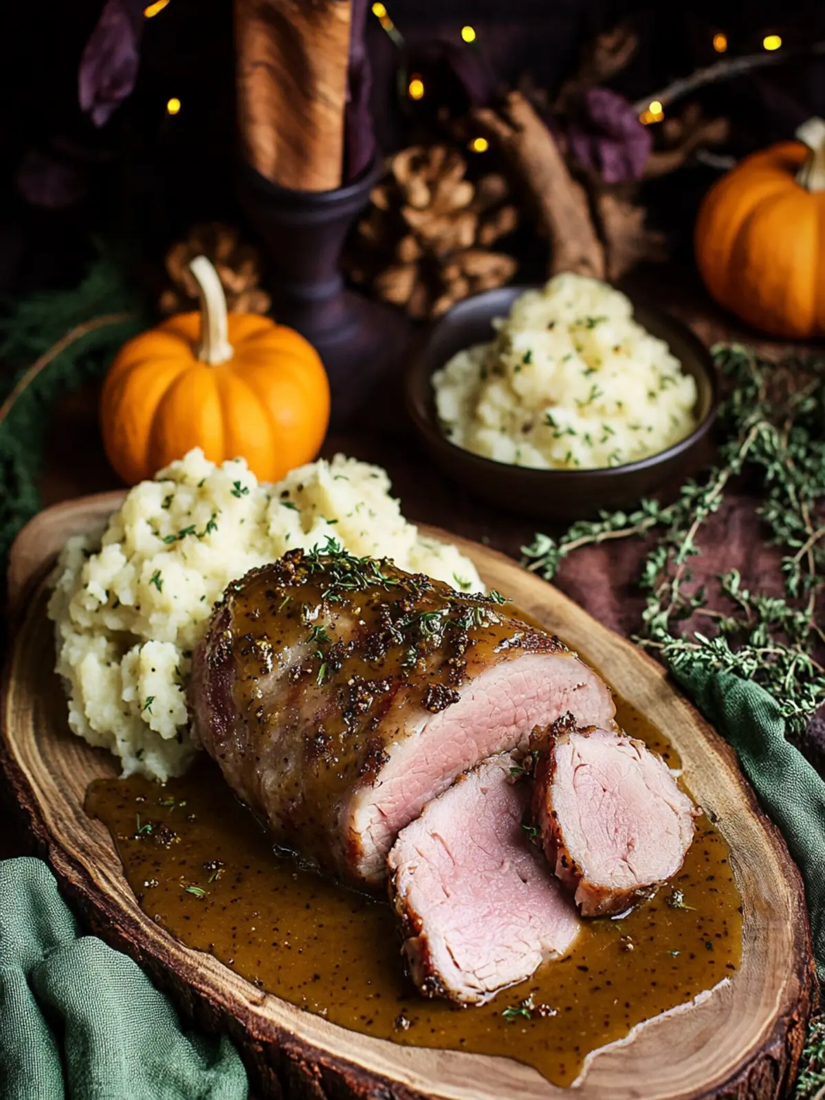 Maple Mustard Pork Tenderloin