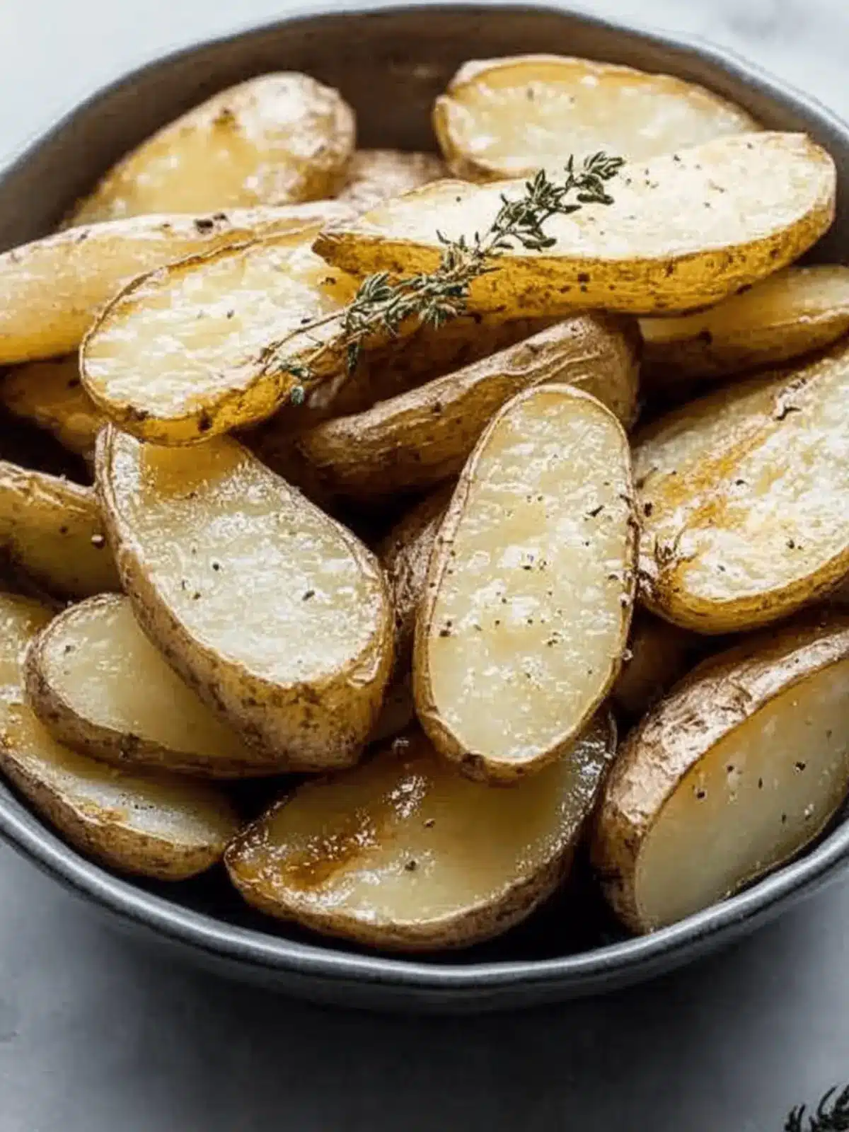 Vinegar Fingerling Potatoes