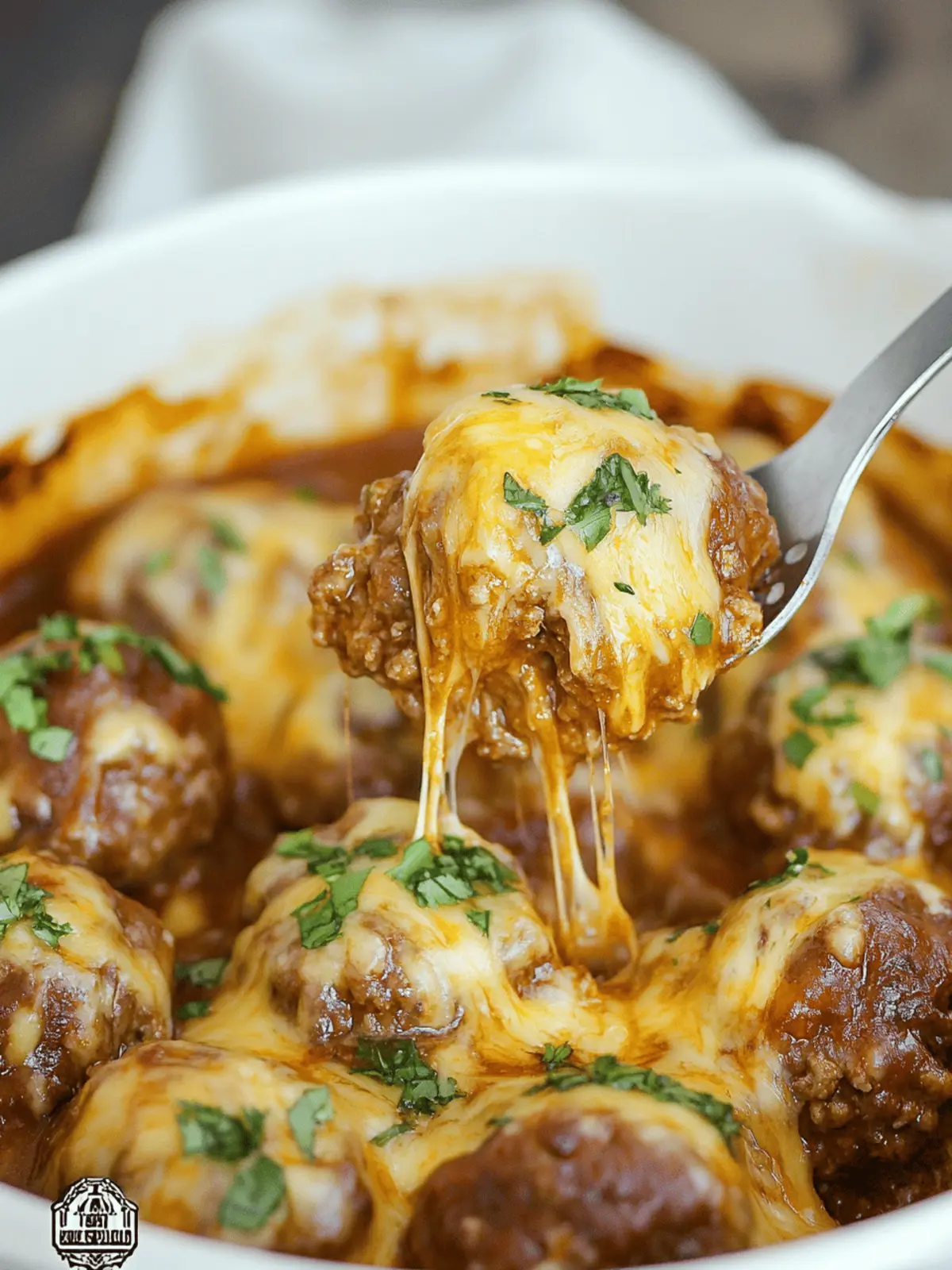 Cheesy Mexican Meatballs