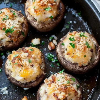 Crab Stuffed Mushrooms