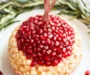 Pomegranate Christmas Cheese Ball for Festive Flavor Bliss