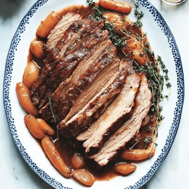 Wine-Braised Brisket