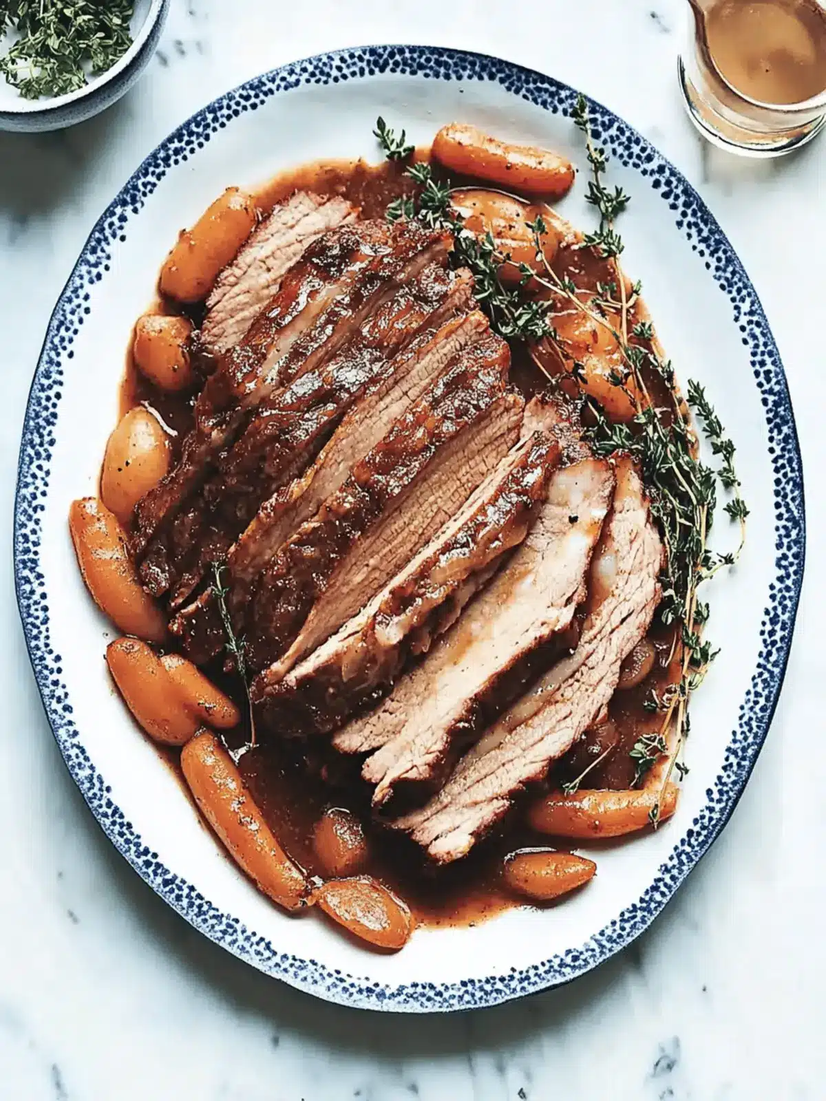 Tender Wine-Braised Brisket for Heartwarming Dinners 5 Wine-Braised Brisket