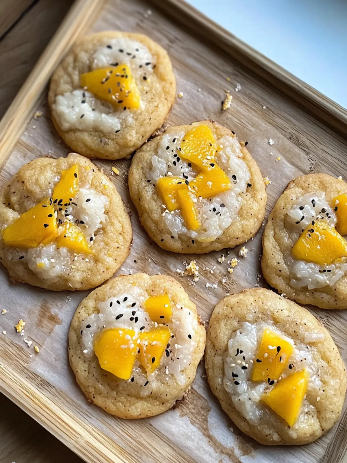 Mango Sticky Rice Cookies