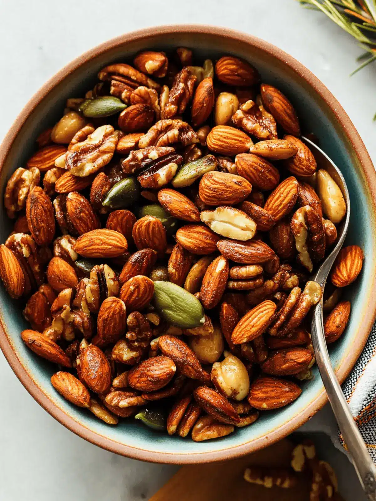Spicy Roasted Party Nuts
