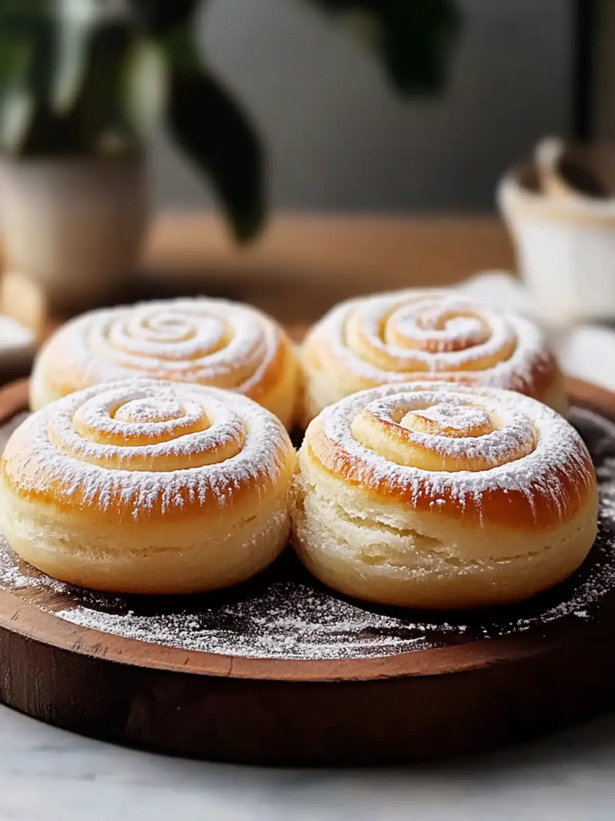 Vanilla Pan de Mallorca Rolls