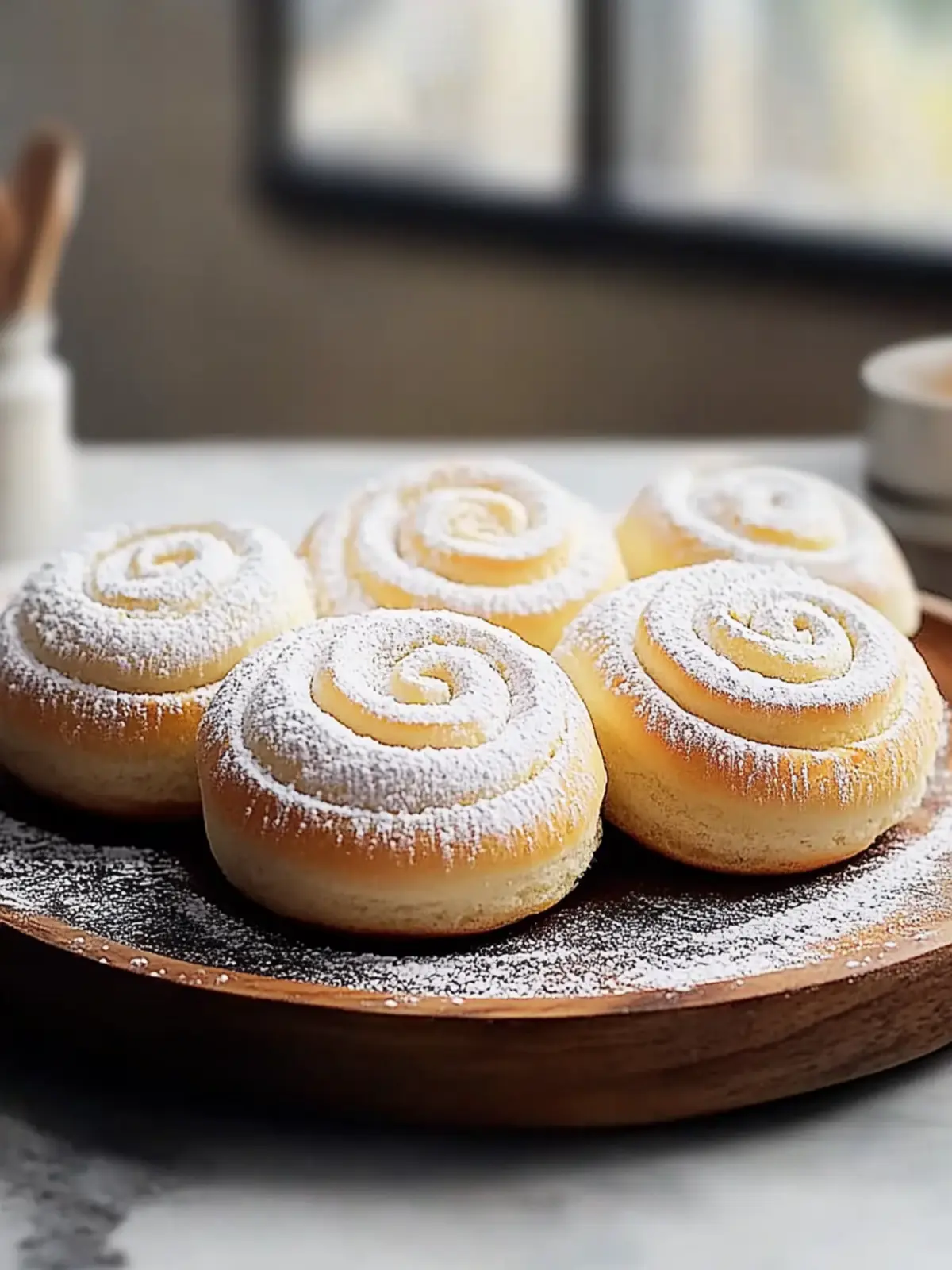 Vanilla Pan de Mallorca Rolls