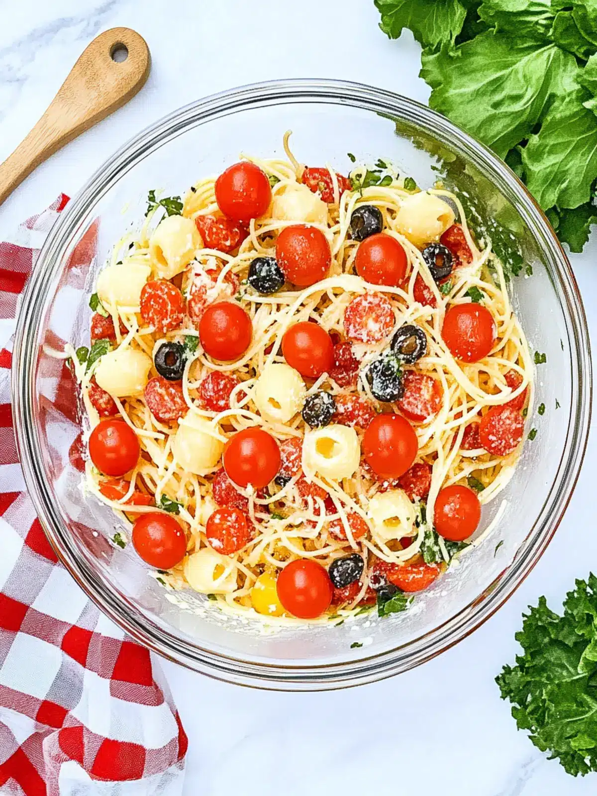 Classic Spaghetti Pasta Salad