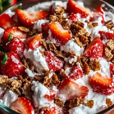 Strawberry Crackle Salad