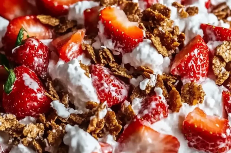 Strawberry Crackle Salad