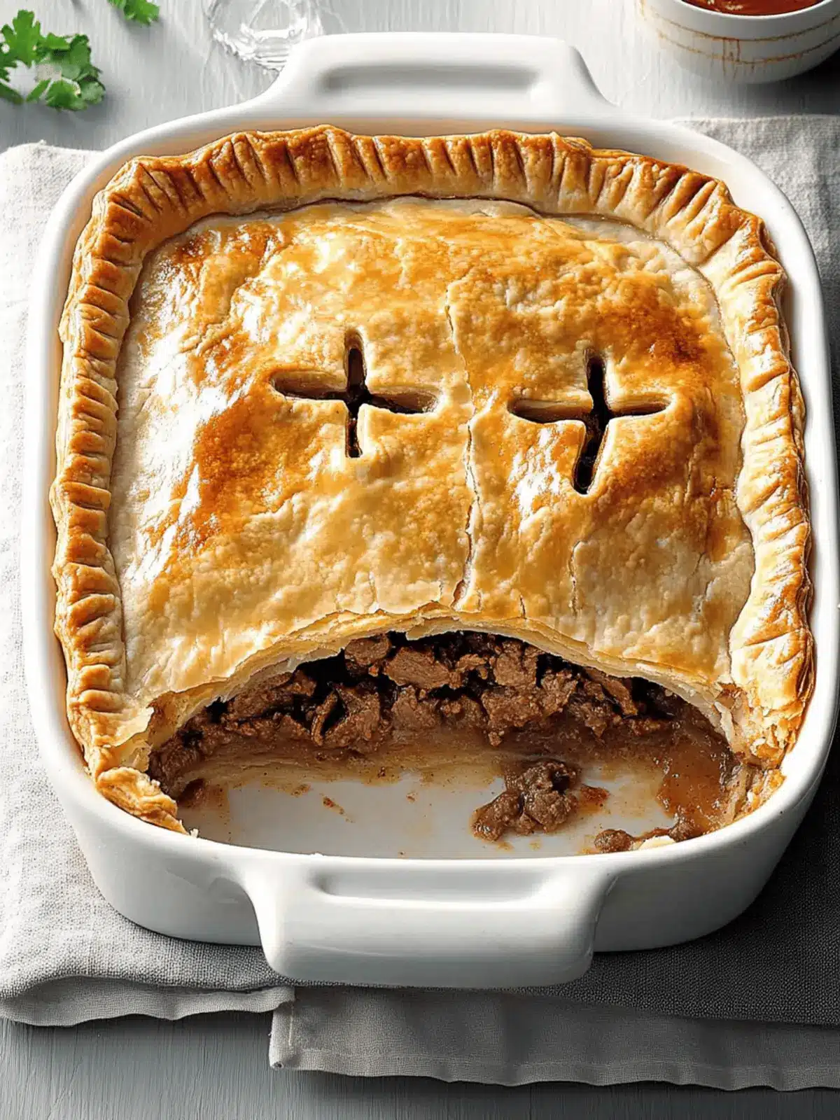 Savory Aberdeen Beef Pie with Crispy Bacon Delight 2 Aberdeen Beef Pie