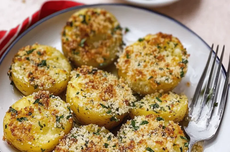 TikTok Parmesan Potatoes