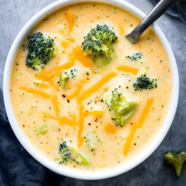 Broccoli Cheddar Soup