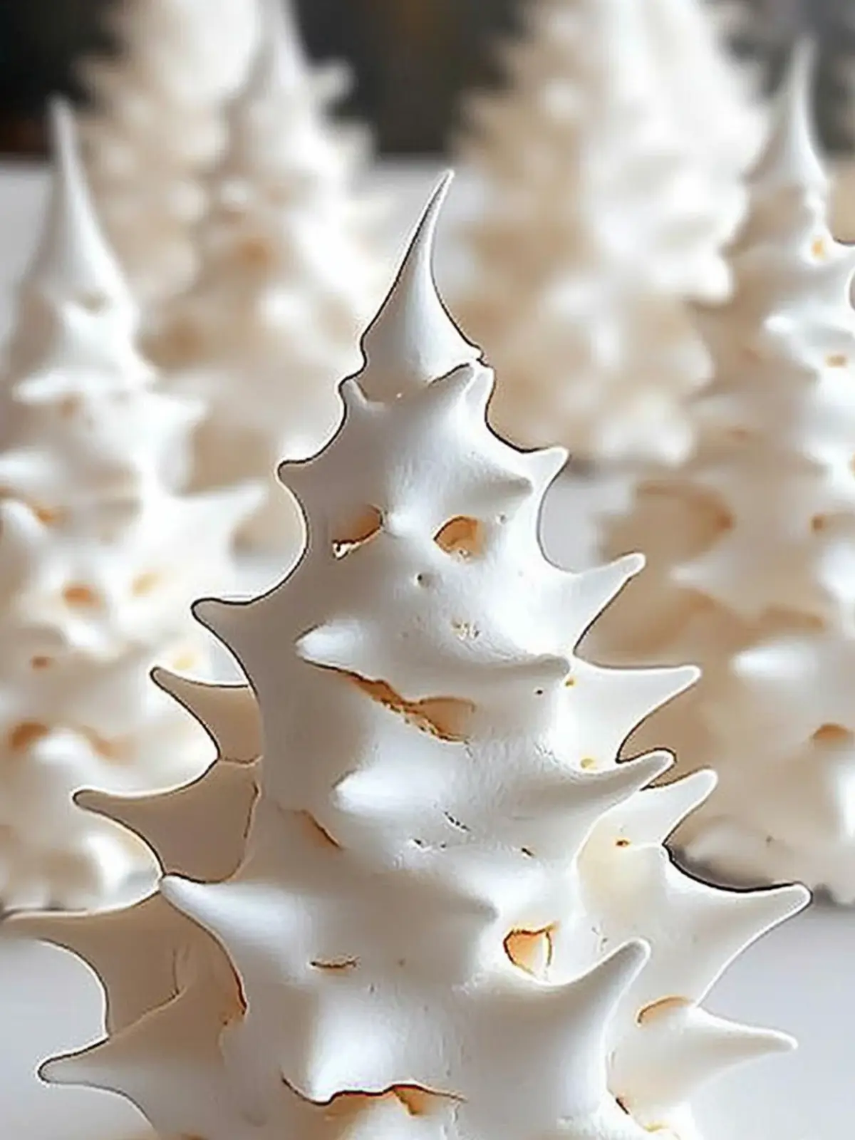 Delightful Tree Meringue Cookies for a Festive Holiday Treat 5 Tree Meringue Cookies