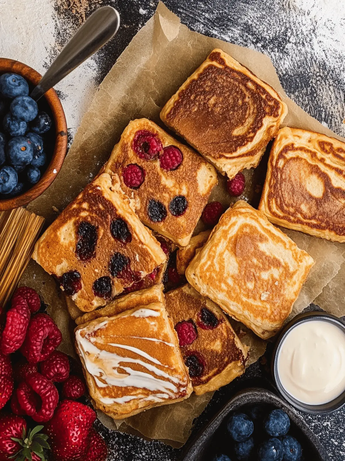 Sheet Pan Buttermilk Pancakes for Stress-Free Mornings 4 Sheet Pan Buttermilk Pancakes