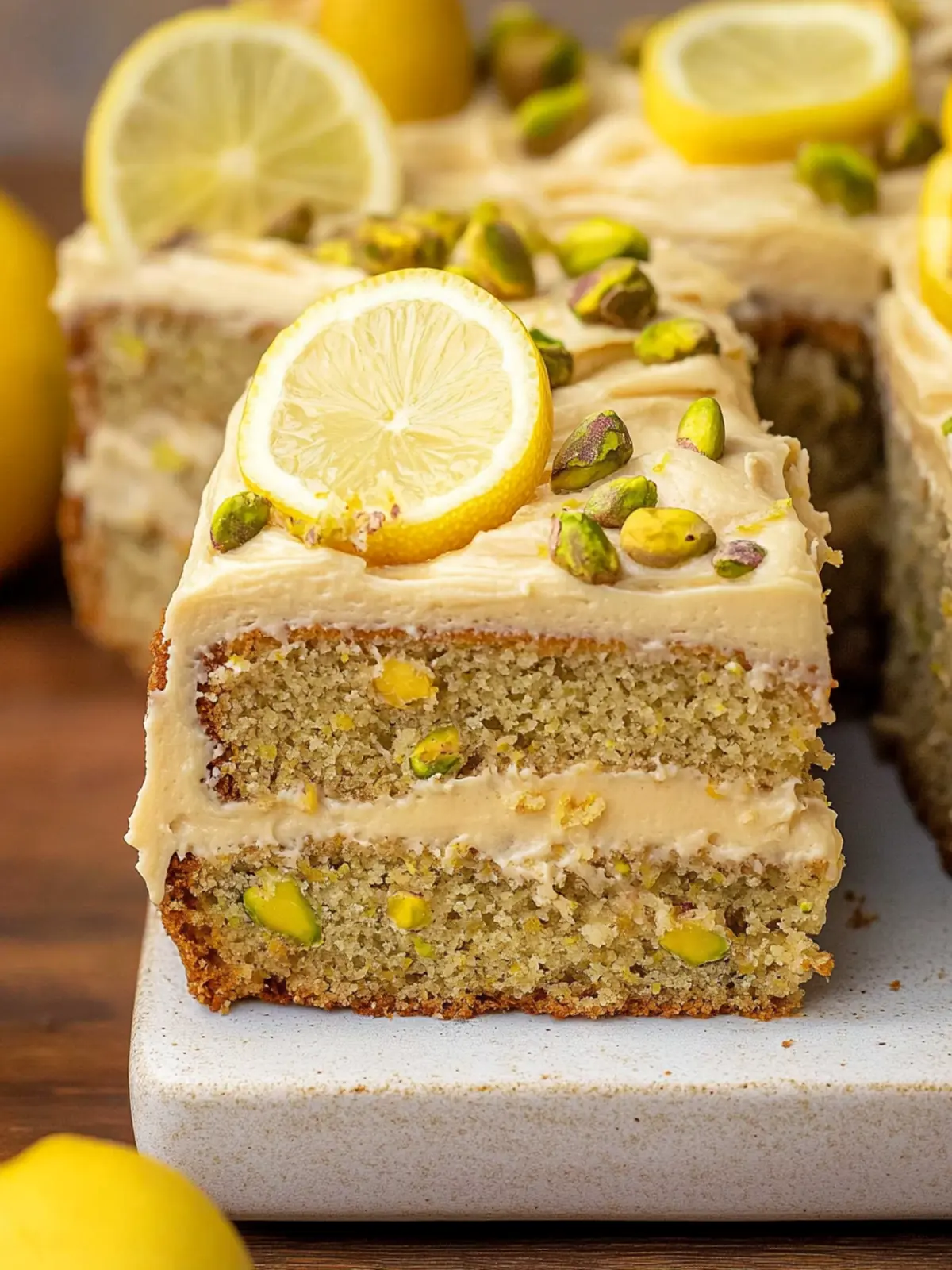 Lemon Pistachio Cake