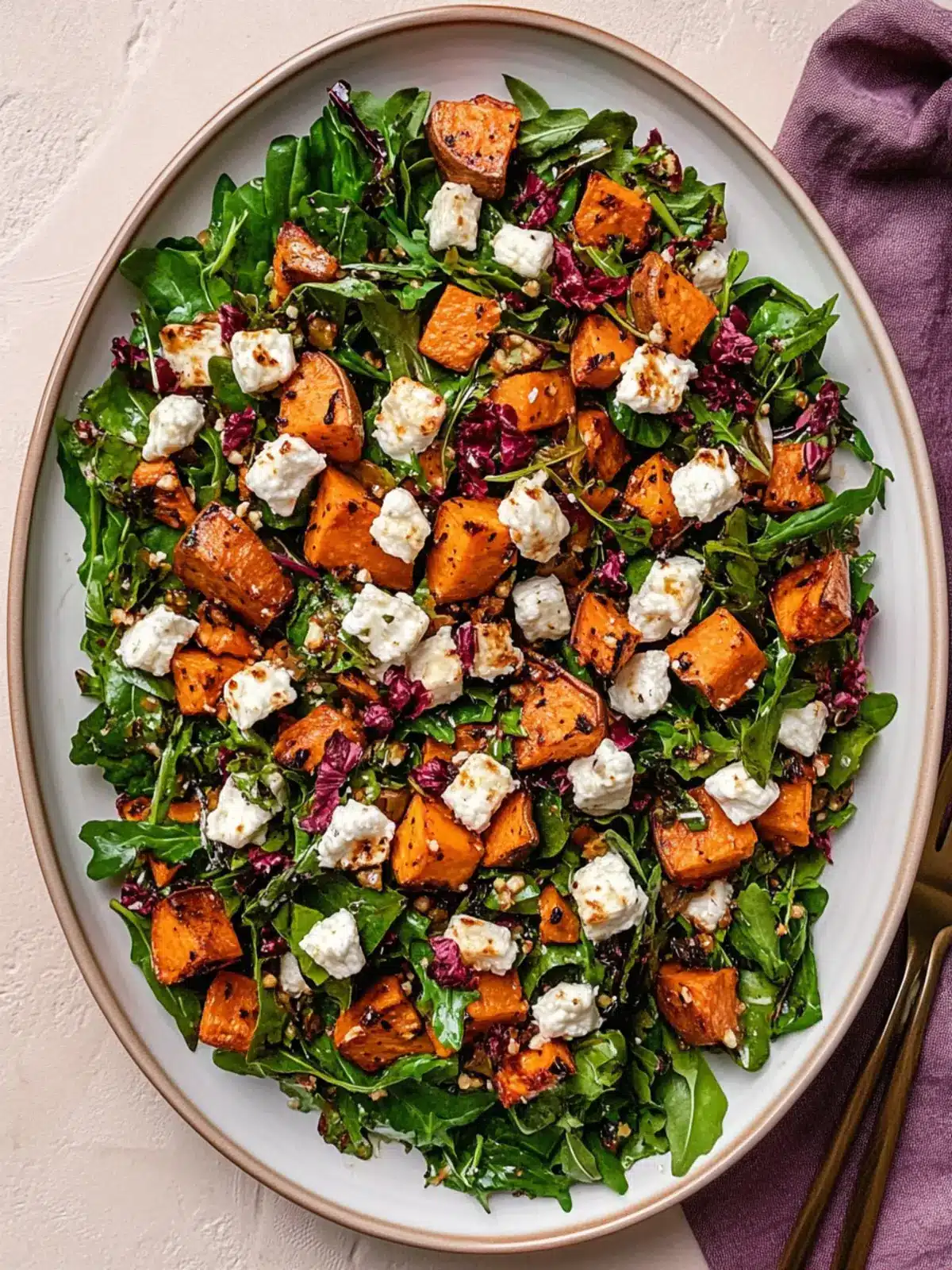 Delicious Roasted Sweet Potato Goat Cheese Salad for Any Occasion 5 Roasted Sweet Potato Goat Cheese Salad
