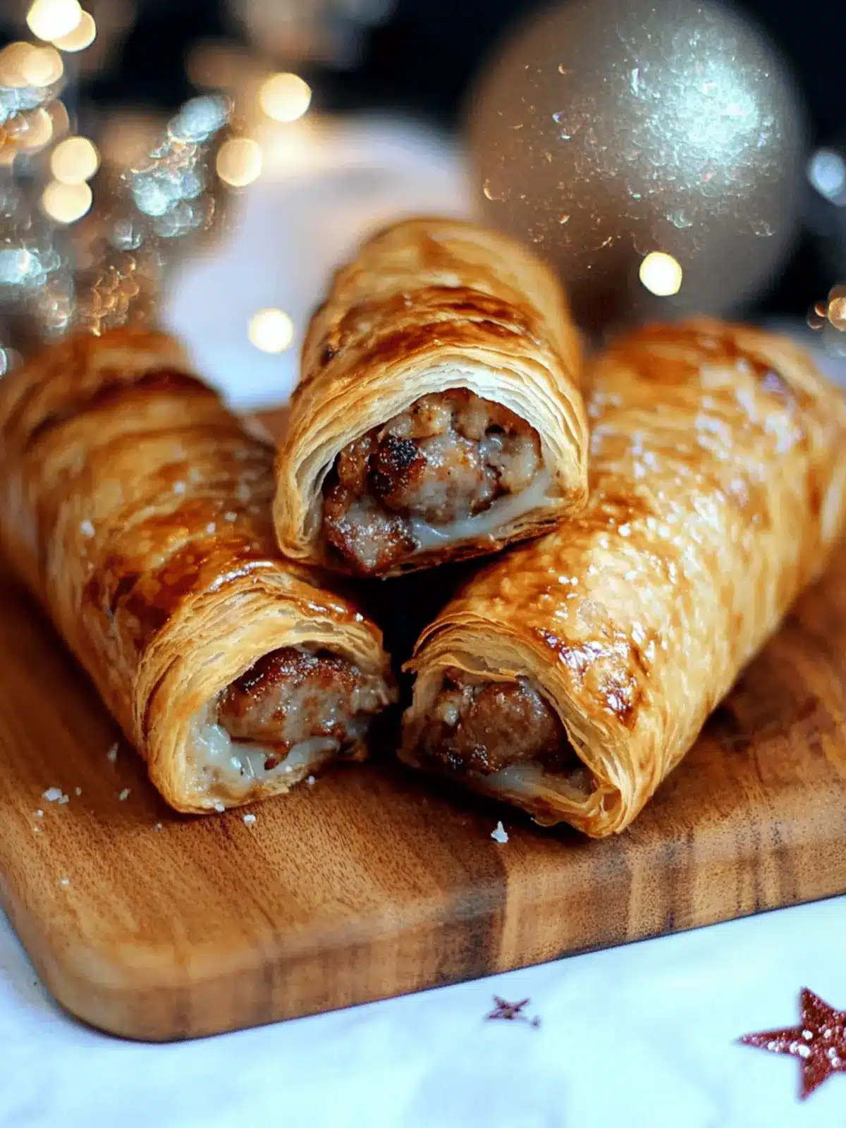 Christmas Sausage Rolls