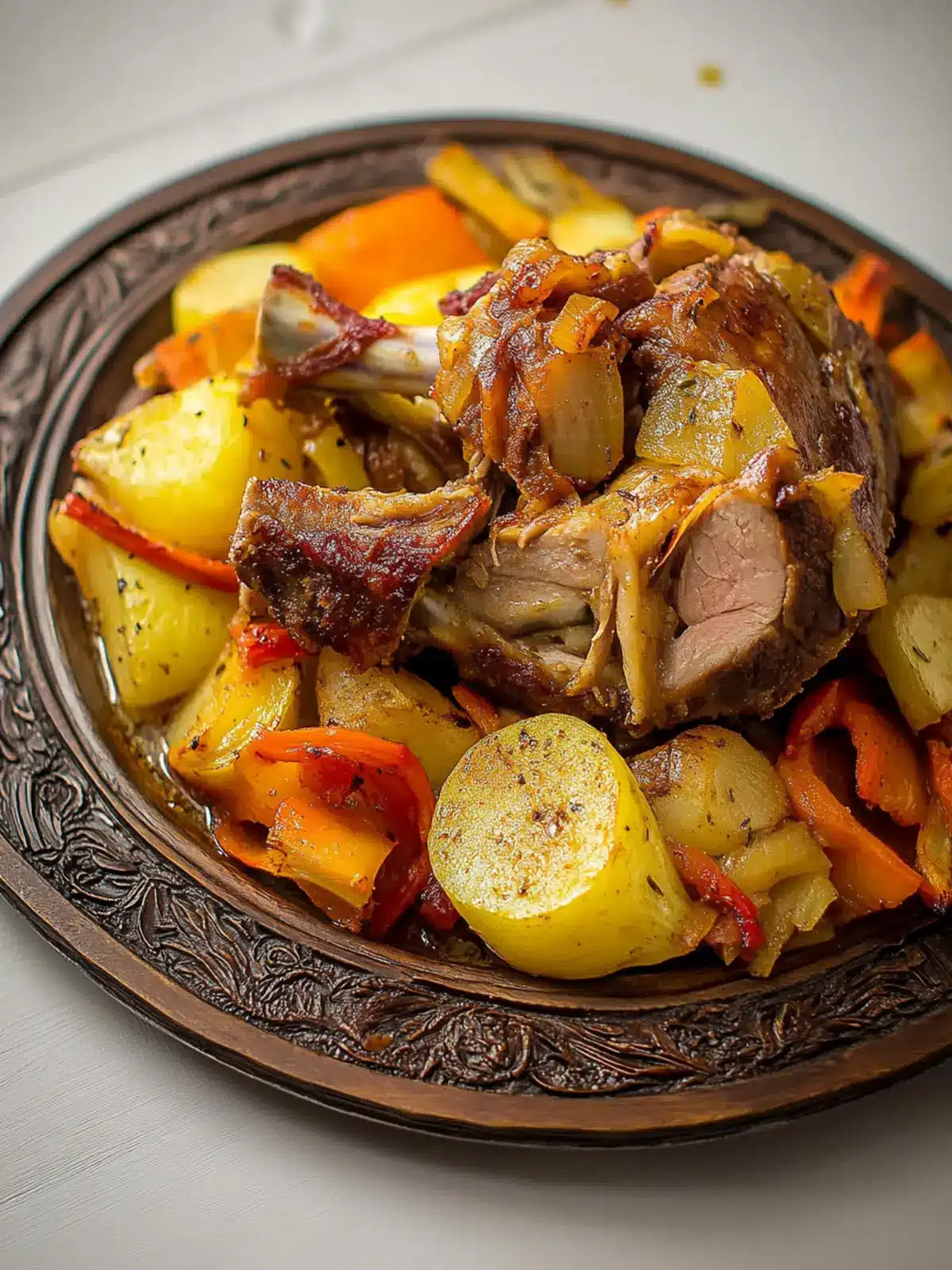 Veal Shank Roast (Teleća Koljenica)