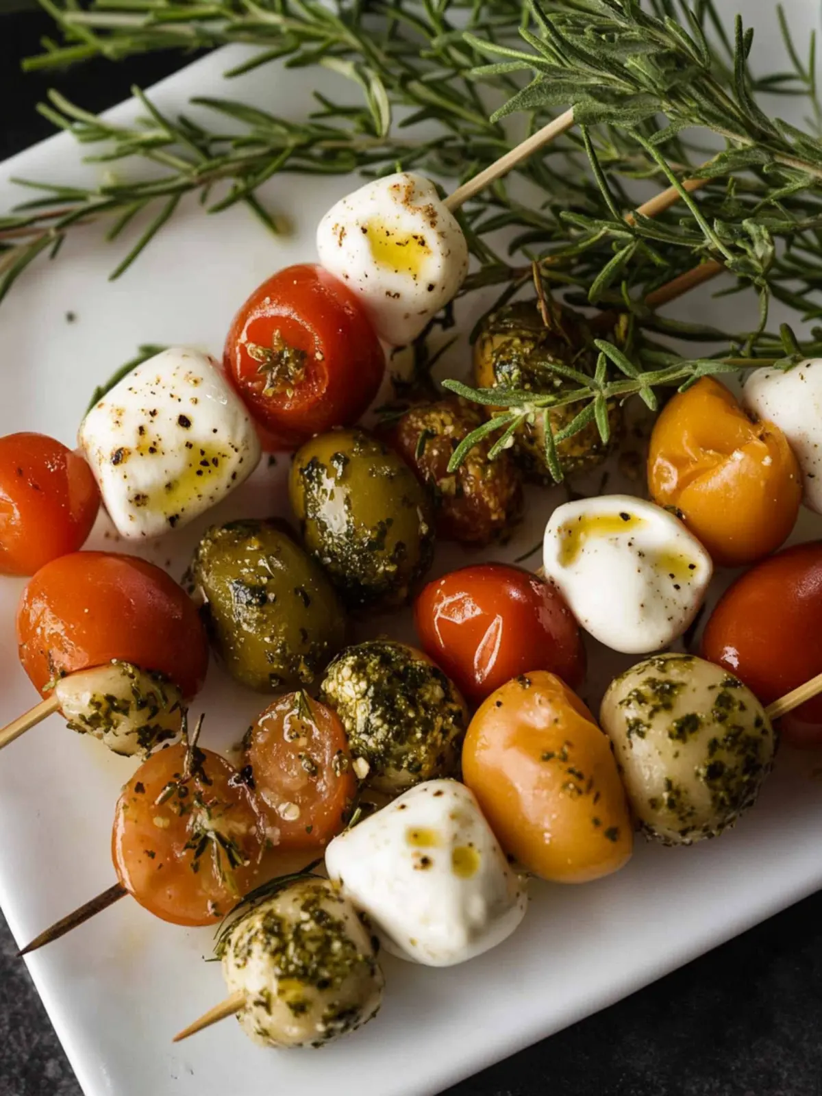 Mini Antipasto Skewers