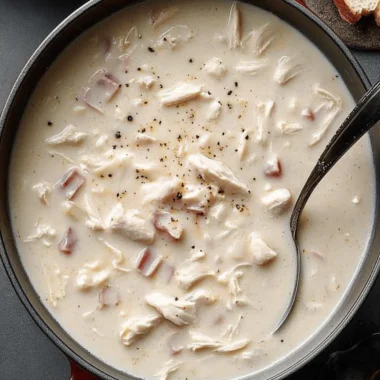 Chicken Cordon Bleu Soup