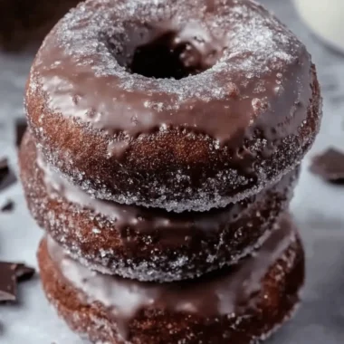 15 minutes Chocolate Donuts
