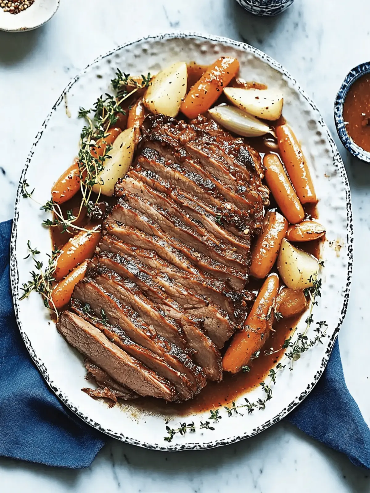 Tender Wine-Braised Brisket for Heartwarming Dinners 4 Wine-Braised Brisket