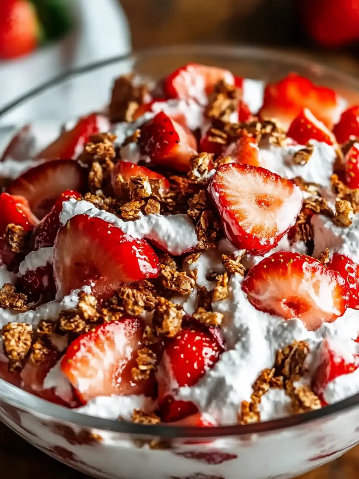 Strawberry Crackle Salad