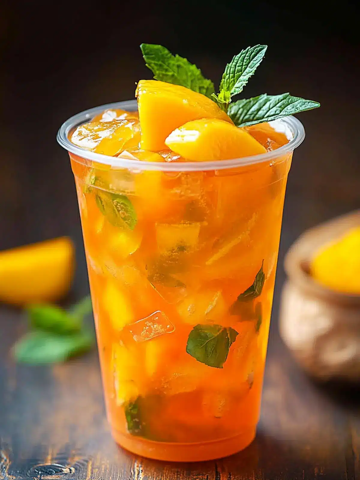 Savor Homemade Mango Iced Tea for a Tropical Escape 3 Homemade Mango Iced Tea