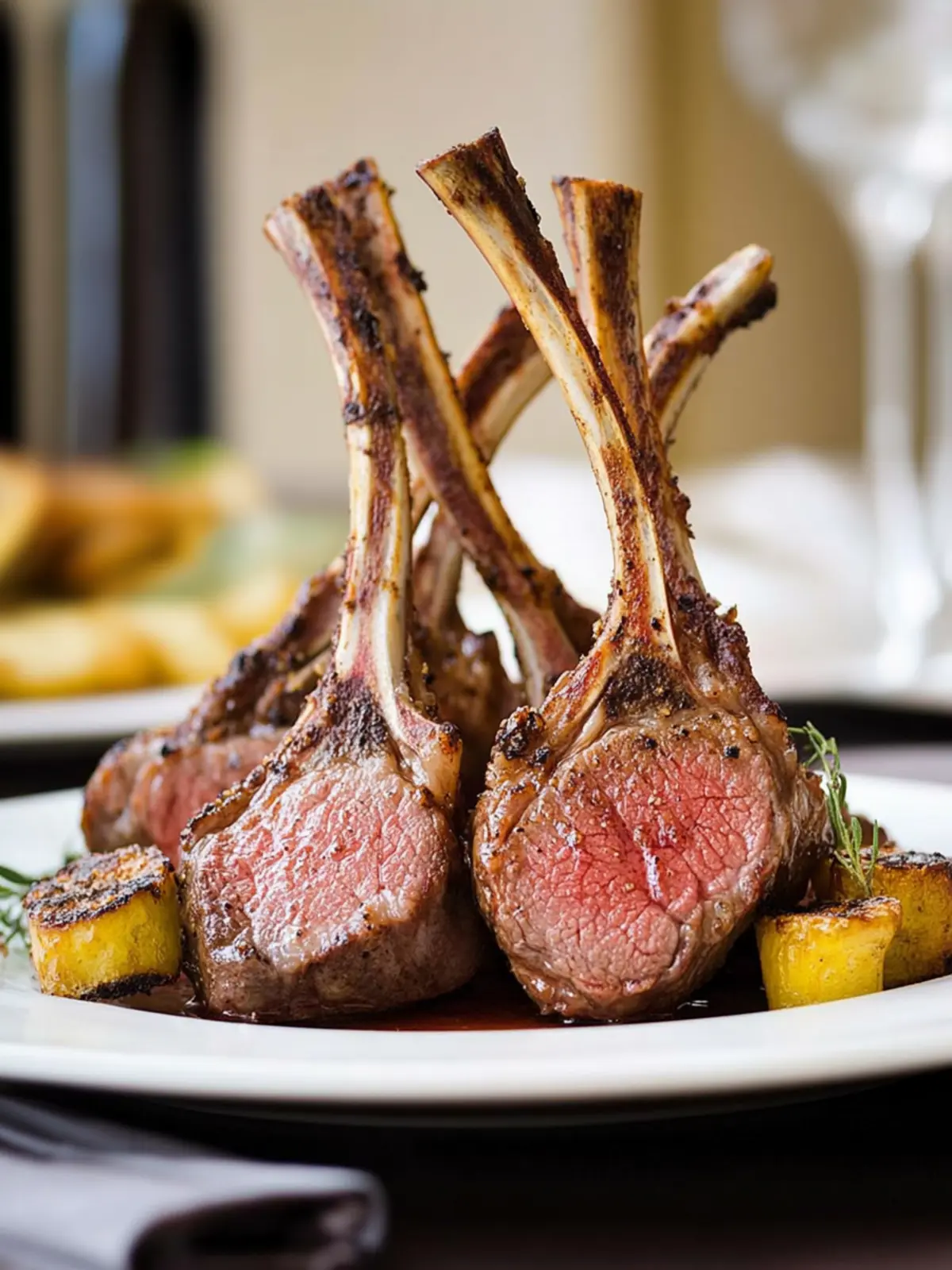 Oven-Roasted Lamb Chop