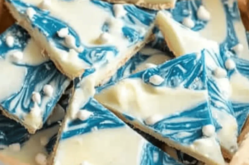 Hanukkah Chocolate Bark